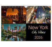 New York City Vibes (Wandkalender 2026 DIN A4 quer), CALVENDO Monatskalender: Fotografien mit einzigartiger Atmosphäre und neuen Perspektiven