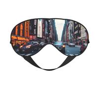 New York Cityprint Masque pour les yeux avec sangle réglable