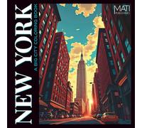 New York Coloring Book for Adults: 50 Detailed Landmarks, Cityscapes & Iconic Sites for Relaxation, Creativity and Stress Relief