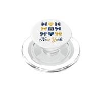 New York Coquette Bow pour Filles PopSockets PopGrip pour MagSafe