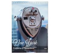 New York - Einblicke & Aussichten (Tischkalender 2026 DIN A5 hoch), CALVENDO Monatskalender: New York City in beeindruckenden Bildern - Wolkenkratzer, ... der Stadt, die niemals schläft.