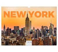 New York - Eine Weltstadt (Wandkalender 2026 DIN A3 quer), CALVENDO Monatskalender: Zwöfl Bilder des Big Apple.