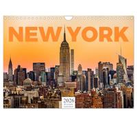 New York - Eine Weltstadt (Wandkalender 2026 DIN A4 quer), CALVENDO Monatskalender: Zwöfl Bilder des Big Apple.