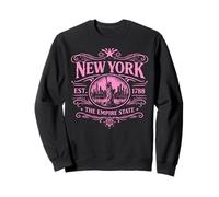 New York Est 1788 Architecture Vintage New York Brooklyn Harlem Sweatshirt