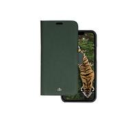 New York - Etui à rabat pour téléphone portable - 2 en 1 - cuir durable pleine fleur grainé - sempervirent - pour Apple iPhone 14 Plus