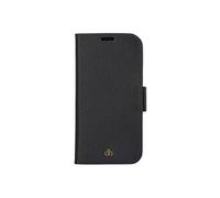 New York - Etui à rabat pour téléphone portable - 2 en 1 - cuir marbré pleine fleur - noir nuit - pour Apple iPhone 11, XR