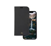 New York - Etui à rabat pour téléphone portable - dos magnétique détachable - cuir Saffiano - noir nuit - pour Apple iPhone 13 Pro Max