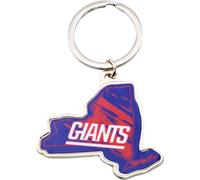 New York Giants - Porte-clés "State" Moulé TA11896 (Taille unique) (Bleu/Rouge)