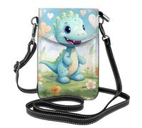 New York Giraffe Street. Ce sac à bandoulière léger et unisexe à rabat libère vos mains et est adapté pour les voyages, les vacances et une utilisation quotidienne., Dinosaure d'amour, Taille unique