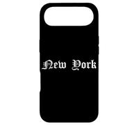 New York, Gothic Type Coque pour iPhone Air