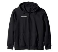 New York Heart Manhattan Brooklyn Bronx Queens Staten Long Sweat à Capuche