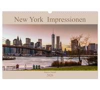 New York Impressionen 2026, Version française (Calendrier mural 2026 DIN A3 portrait), Calendrier CALVENDO mensuel