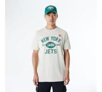 NEW YORK JETS New Era Casquette NFL Regular T-Shirt Vieilli sérigraphié Team Graphic Stone Unisexe
