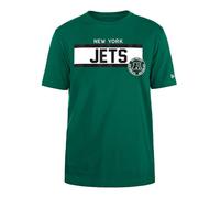 NEW YORK JETS T-Shirt Unisexe NFL régulier Haute densité sérigraphié sur Le Devant Graphique Original Tee-Shirt Couleur équipe