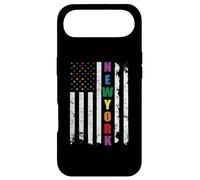 New York LGBTQ Pride Month Rainbow American Flag Gay Coque pour iPhone Air
