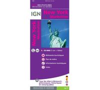 New york manhattan 1/17000 - Collectif - Ign Institut Geographique National - broché - Atlas / carte