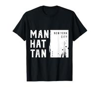 New York Manhattan New York Souvenir Amérique NYC États-Unis T-Shirt