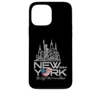 New York NYC Skyline 1664, la Ville Qui ne dort jamais Coque pour iPhone 13 Pro Max