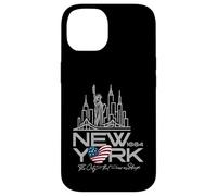New York NYC Skyline 1664, la Ville Qui ne dort jamais Coque pour iPhone 14