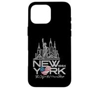 New York NYC Skyline 1664, la Ville Qui ne dort jamais Coque pour iPhone 16 Pro Max