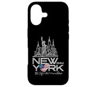 New York NYC Skyline 1664, la Ville Qui ne dort jamais Coque pour iPhone 17