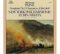New York Philharmonic - John Knowles Paine: Symphony No. 1/Overture to As You Like It by New York Philharmonic (1992) Audio CD
