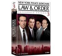 [Elephant Films] Edition française officielle - Law & Order NEW YORK Police Judiciaire - Intégrale saison 3 - Coffret 6 DVD