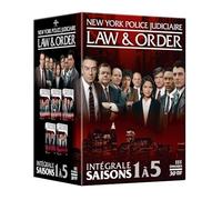 Law & Order – New York Police Judiciaire – Intégrale Saisons 1–5 – Coffret 30 DVD Éd. française