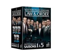 New York, Police Judiciaire (Law & Order) - Intégrale Saisons 1 À 5 - Blu-Ray