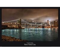 New York - Poster - Pont de Brooklyn High Dynamic R