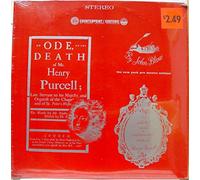 New York Pro Musica Antiqua ode Of Death Of Purcell vinyl record