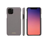 New York - Protection à rabat pour téléphone portable - cuir Saffiano pleine fleur - gris ombré - pour Apple iPhone 11 Pro