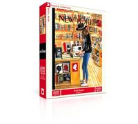 New York Puzzle Company - New Yorker at The Strand - 1000 Piece Jigsaw Puzzle