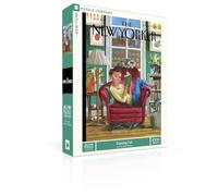 New York Puzzle Company - New Yorker Enjoying Life - Puzzle de 1000 pièces pour Les soirées de Jeu en Famille par Mark Ulriksen