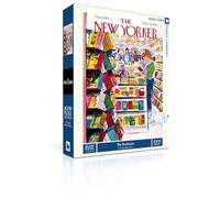New York Puzzle Company - New Yorker The Bookstore - 1000 Piece Jigsaw Puzzle