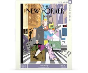 New York Puzzle Company - New Yorker Time Warp - 1500 Piece Jigsaw Puzzle