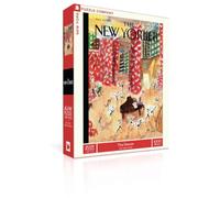 New York Puzzle Company - New Yorker Tiny Dancers - Puzzle de 1000 pièces pour les soirées de jeu en famille par Jean-Jacques Sempé