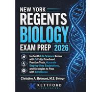 New York Regents Biology Exam Prep 2026: In-Depth Life Science Review with 5 Fully Proofread Practice Tests, Accurate Step-by-Step Explanations, and Strategies to Pass with Confidence