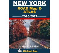 New York Road Map and Atlas 2026-2027: The Empire State | Road & Travel Map