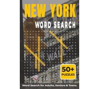 New York Road Trip Word Search Puzzle Book: Easy-to-Read Word Searches Featuring Travel, Urban, City, New York City, NYC, Big Apple, and More (6×9 ... Gift for Vacations, Holidays & Relaxation)
