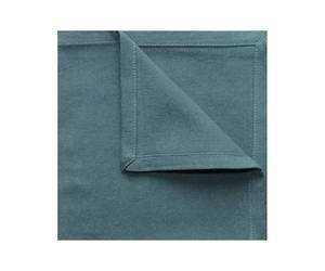 NEW YORK Serviette de table 100% coton 40x40 cm Emeraude SUD ETOFFE