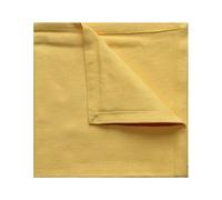 Serviette en coton New York 40x40 cm jaune (lot de 6) - Sud étoffe - Jaune - Tissu Jaune
