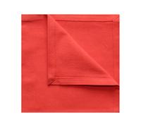 NEW YORK Serviette de table 100% coton 40x40 cm Nectarine SUD ETOFFE