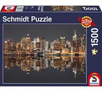 New York Skyline la Nuit (Puzzle)