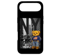 New York Teddy Bear Street Art Design - NY City Urban Bear Coque pour iPhone Air