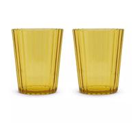NEW YORK Verre en acrylique WD Lifestyle Ambre - Les 2 SC
