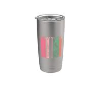 New York Vintage City Skyline Urban Skyline NYC NY Architecte Gobelet isotherme en acier inoxydable double paroi