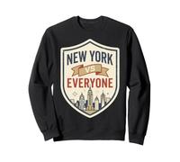 New York VS Everyone City Skyline Urban Pride Look Vintage Sweatshirt