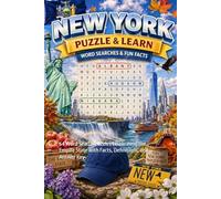 New York Word Search Puzzle and Learn: 64 Word Search Puzzles Celebrating the Empire State with Facts, Definitions, and Answer Key