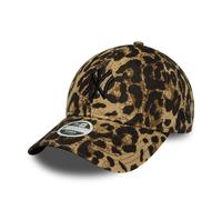 New York Yankees, Casquette 9TWENTY pour femme, motif léopard marron foncé